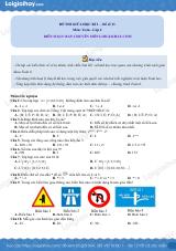 Đề thi giữa kì 1 Toán 6 - Đề số 13